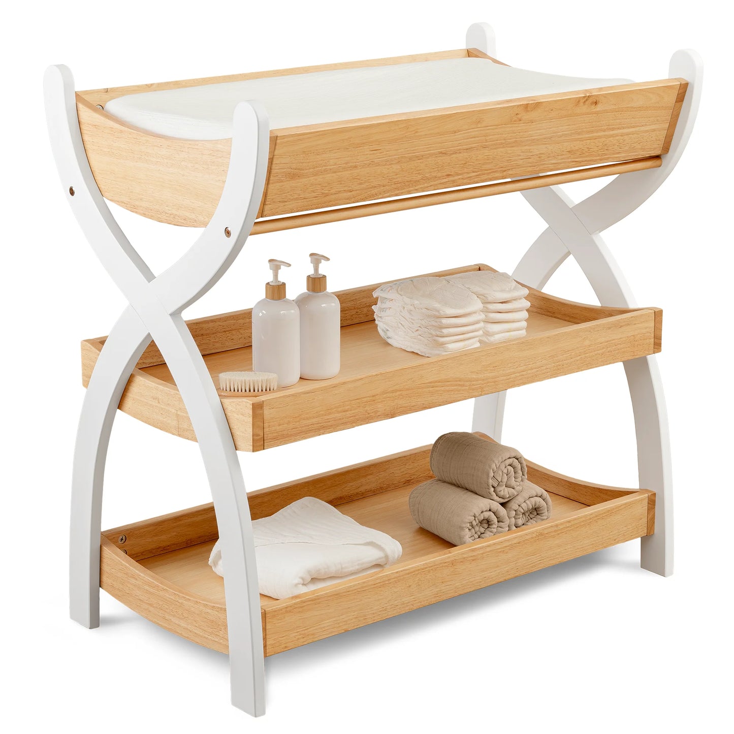 Wooden Baby Changing Table