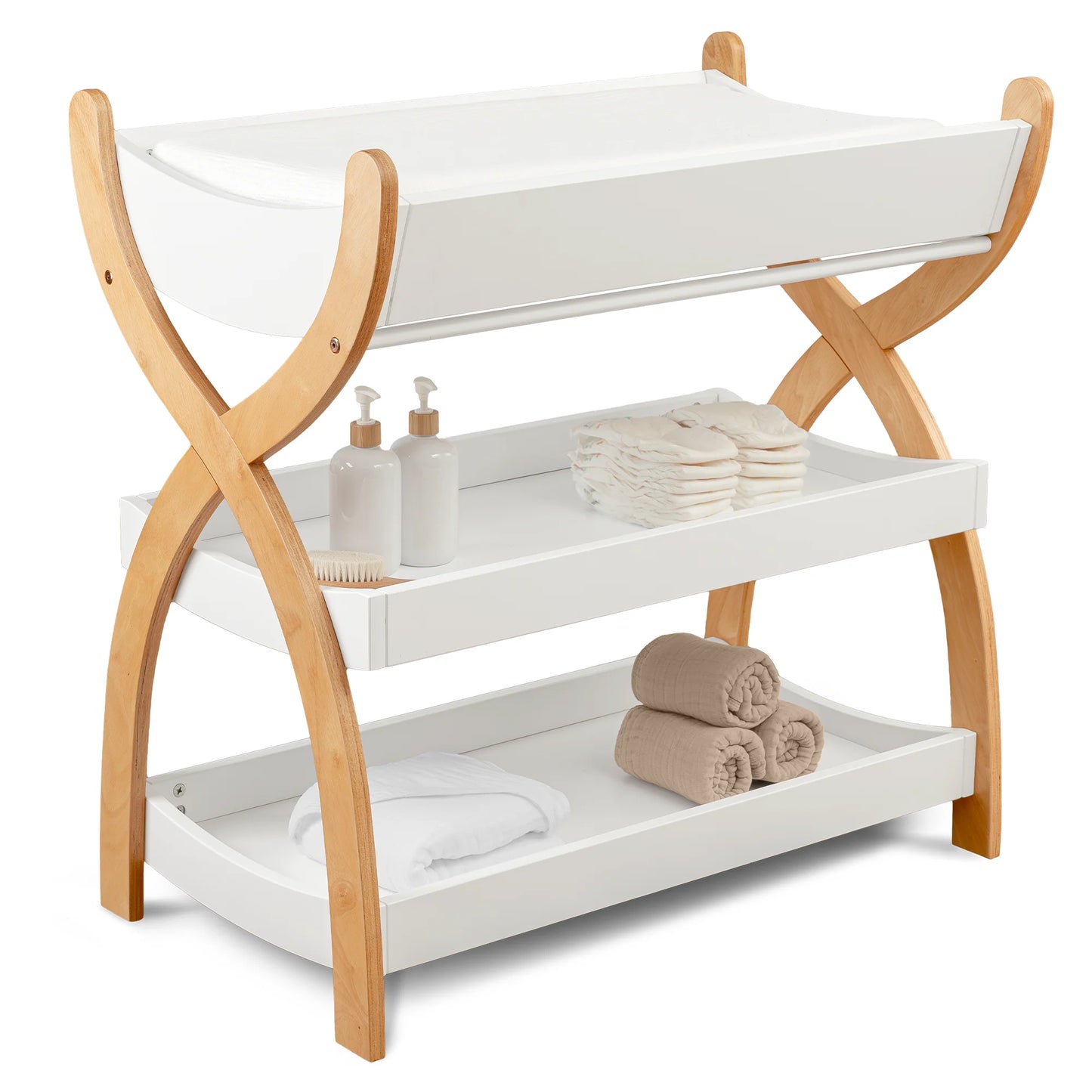 Wooden Baby Changing Table