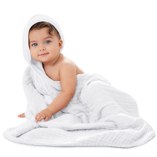 Muslin Hooded Baby Towel