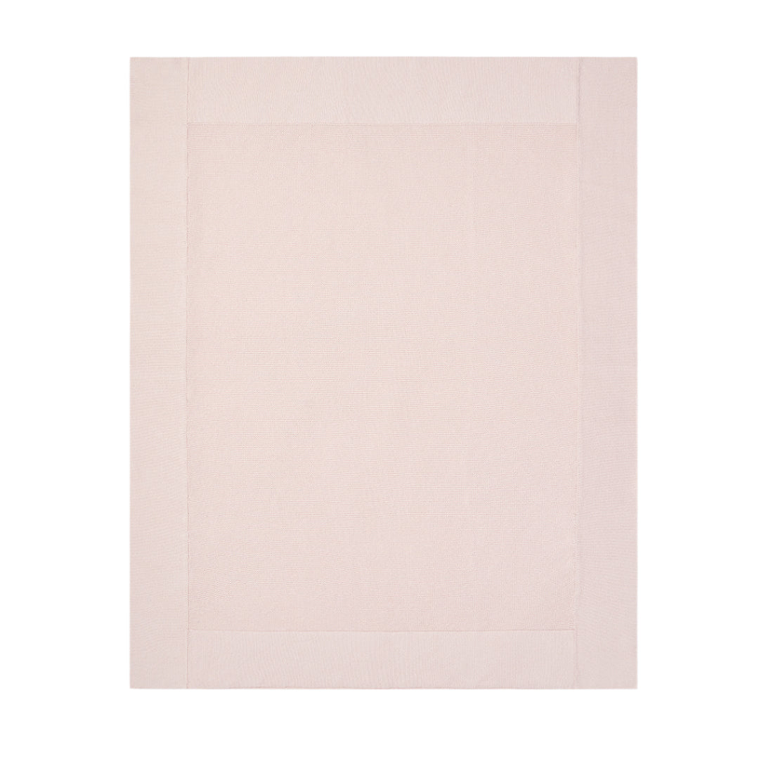 Pink Luxe Knit Baby Blanket