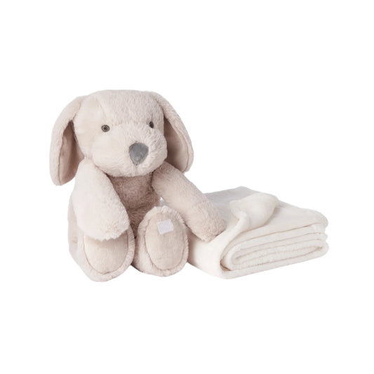 Puppy Plush with Blanket