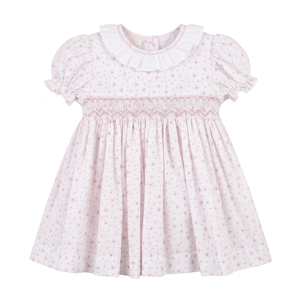 Floral Smocked Dress