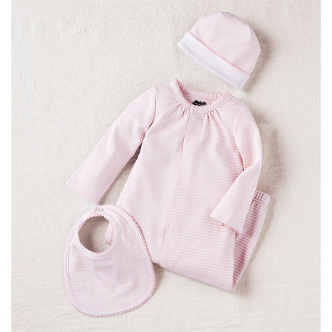 Pink Layette Take Me Home Outfit Set