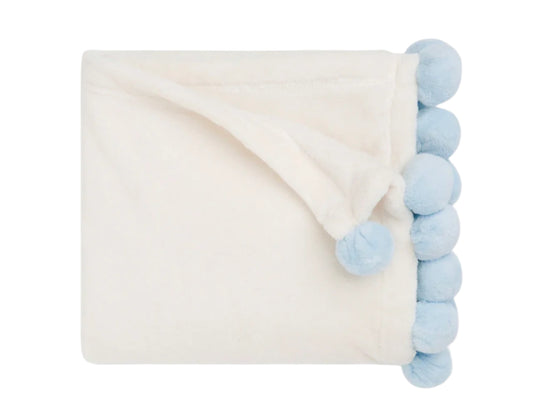 Pom Trim Blanket