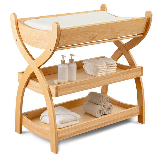 Wooden Baby Changing Table