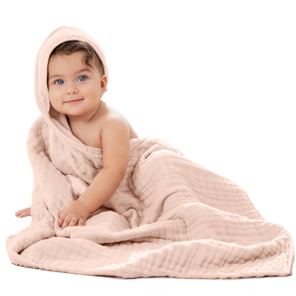 Muslin Hooded Baby Towel