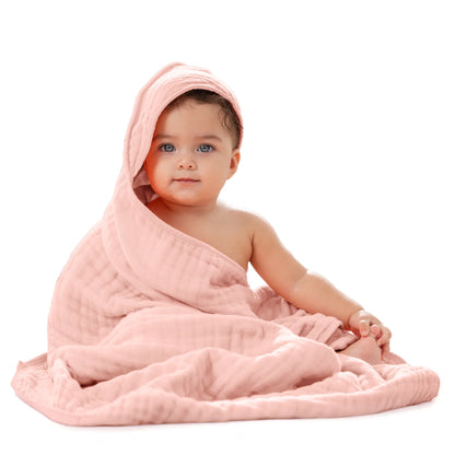 Muslin Hooded Baby Towel