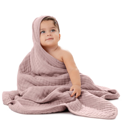 Muslin Hooded Baby Towel