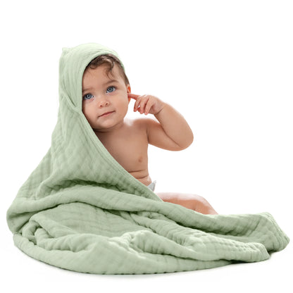 Muslin Hooded Baby Towel