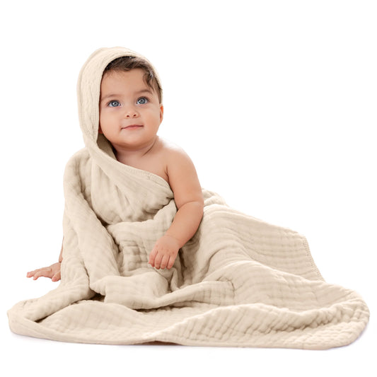 Muslin Hooded Baby Towel