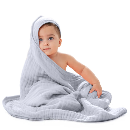 Muslin Hooded Baby Towel