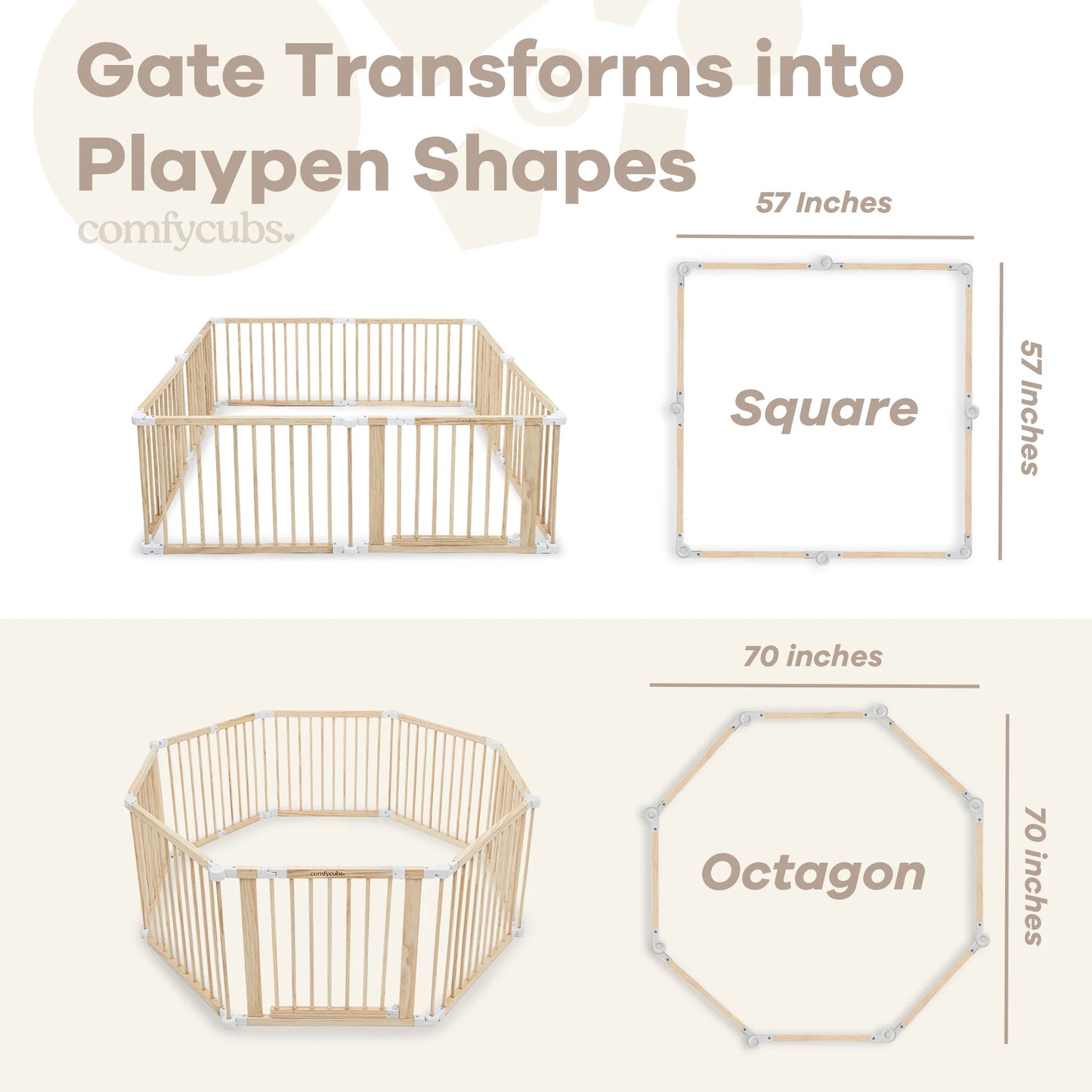 Wooden Playpen