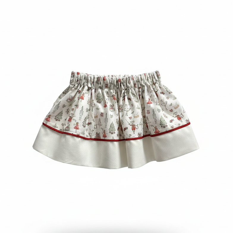 Nutcracker Christmas Skirt