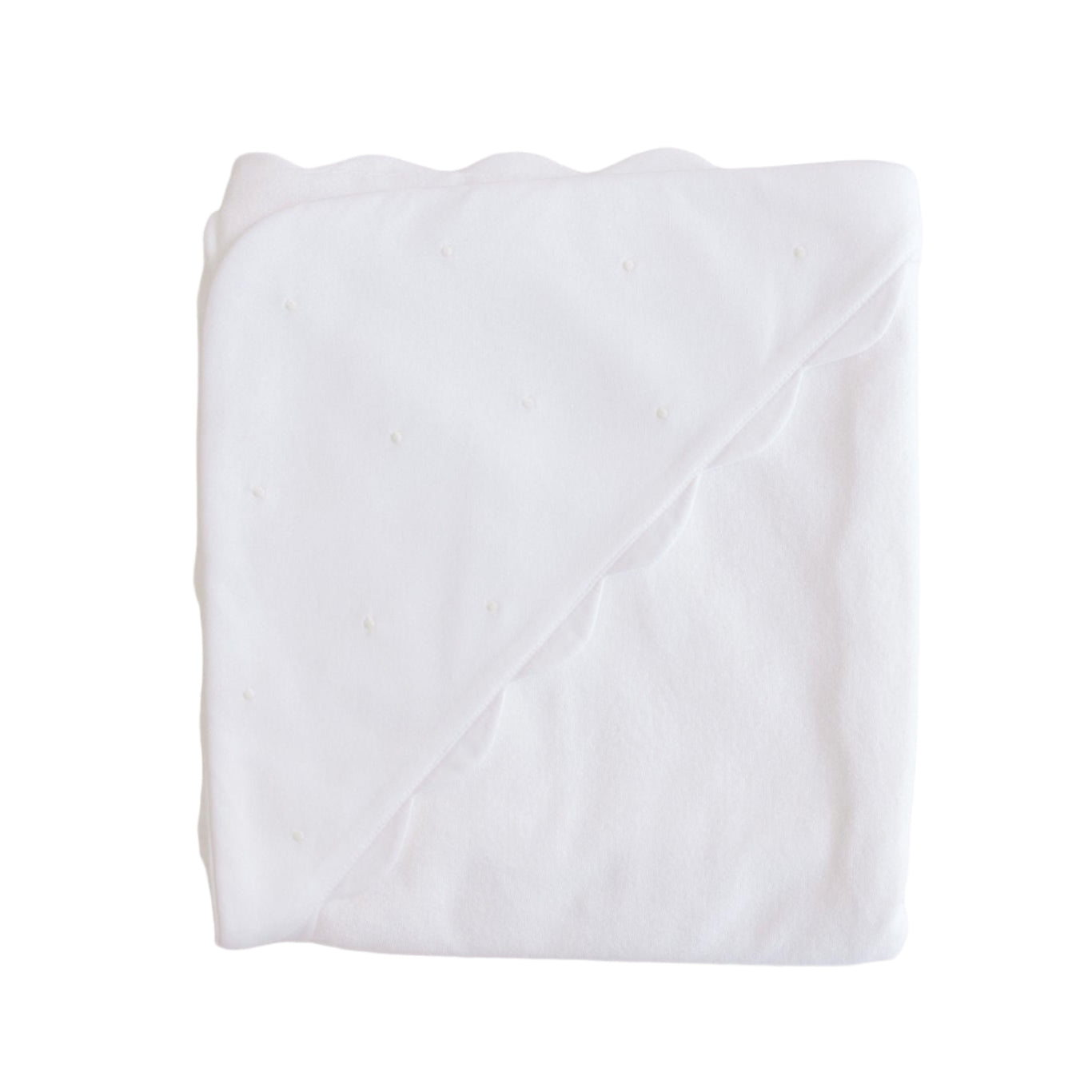 Hooded Towel Cream Dots