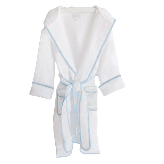 Bathrobe Blue Trim