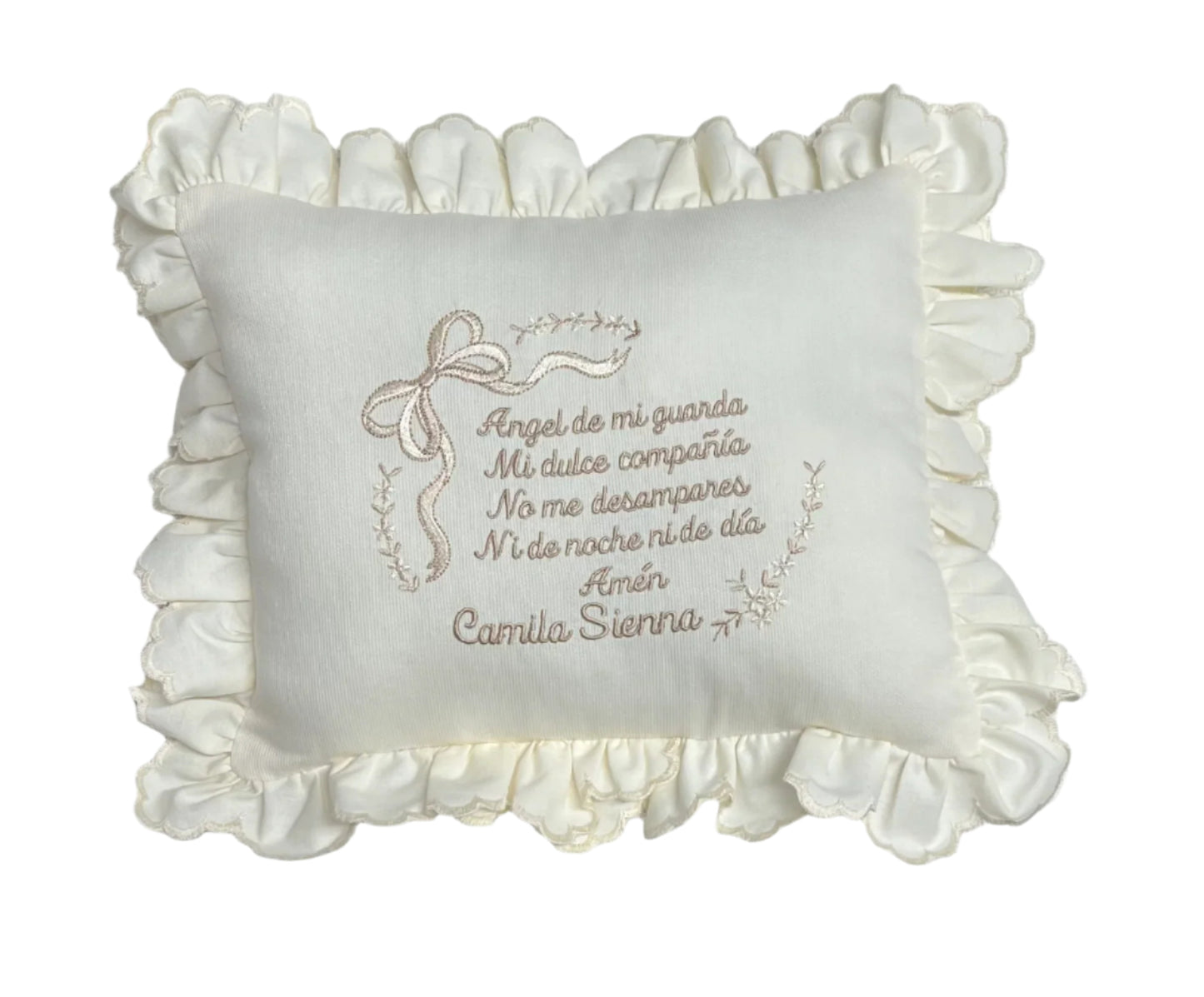Angel De La Guarda Pillow
