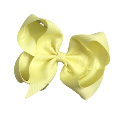 5" Solid Color Bows