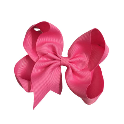 5" Solid Color Bows