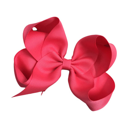 5" Solid Color Bows