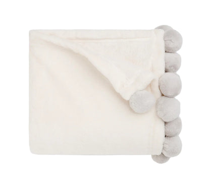 Pom Trim Blanket