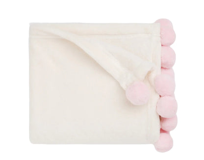 Pom Trim Blanket