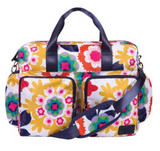 Floral Duffle Diaper Bag